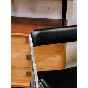 Alma, la chaise chromée n°708