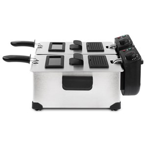 Friteuse double bac - dfx600