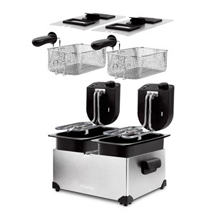 Friteuse double bac - dfx600