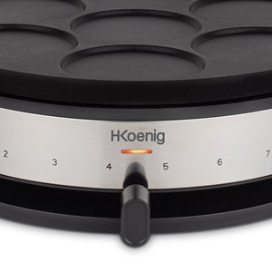 Crêpière avec plaque réversible 33cm - krep56