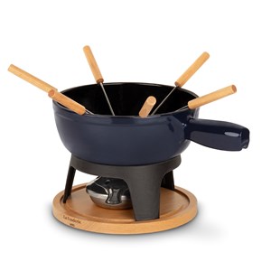 Set à fondue en fonte 6 personnes - mont joux