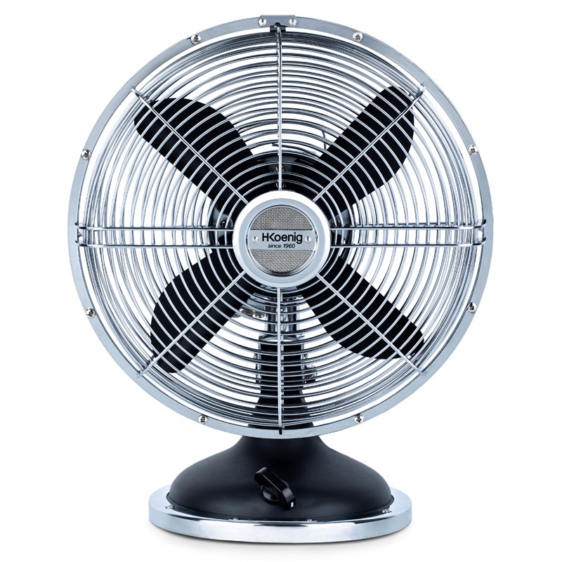 Ventilateur design metal - joe50 noir