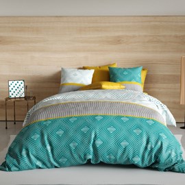 Housse de couette 240x220 + 2 taies