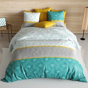 Housse de couette 240x220 + 2 taies