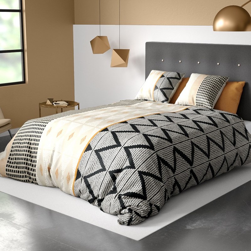 Housse de couette 240x220 + 2 taies