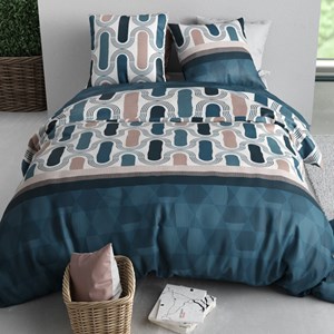 Housse de couette 240x220 + 2 taies