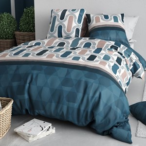 Housse de couette 240x220 + 2 taies