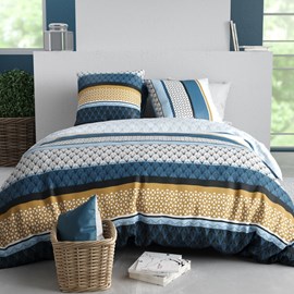 Housse de couette 240x220 + 2 taies