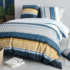 Housse de couette 240x220 + 2 taies