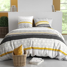 Housse de couette 240x220 + 2 taies