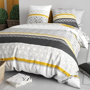 Housse de couette 240x220 + 2 taies