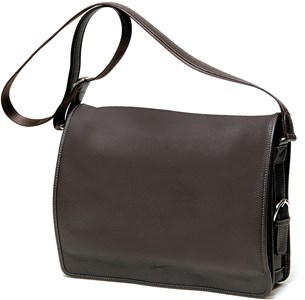 Besace gérard henon golf cuir de vachette grainé gh 2960 Marron
