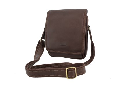 Pochette katana cuir de vachette gras k36102 Marron