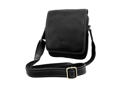 Pochette katana cuir de vachette gras k36102 Noir