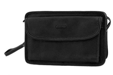Pochette à glissière katana k 36111 Noir