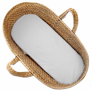 Drap housse couffin ovale en gaze de