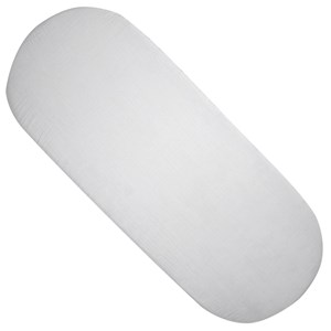 Housse couffin ovale gaze coton jeanne