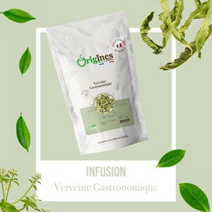 Verveine gastronomique - infusion bio plante naturelle - sachet 20g
