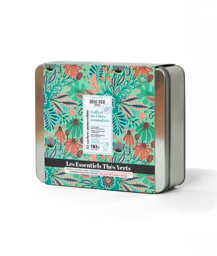 Coffret les essentiels infusettes thés verts