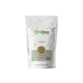 Genmaicha - thé vert bio du japon au riz grillé - sachet 100g