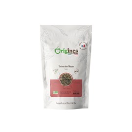 Trésor des mayas - thé vert bio vanille - sachet 100g