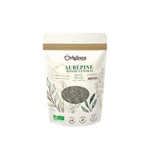 Aubépine du massif central - plantes naturelles bio françaises - sachet 50g