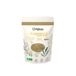 Camomille de rhône alpes - plantes naturelles bio françaises - sachet 50g