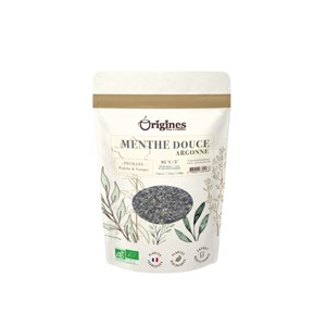 Menthe douce d'argonne - plantes naturelles bio françaises - sachet 50g