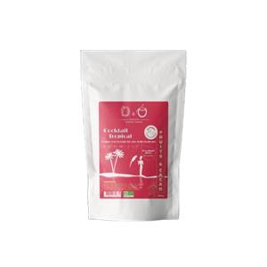 O&o collection chocolat bio - cocktail tropical - sachet vrac 100g