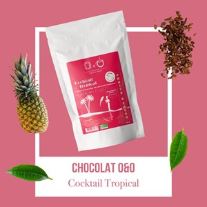 Cocktail tropical - o&o collection chocolat bio - sachet vrac 100g