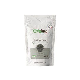 Thé vert bio grand ceylan prestige - ceylan - sachet 100g