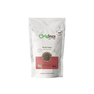 Thé vert et blanc bio thé des neiges - sachet noël 80g