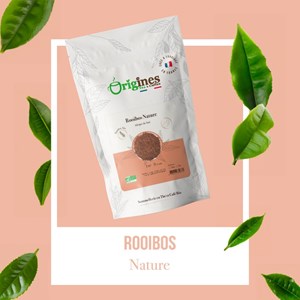Rooïbos rouge bio d'afrique du sud - sachet 100g