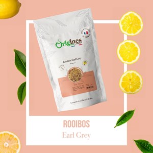 Rooïbos earl grey bio bergamote - sachet 100g