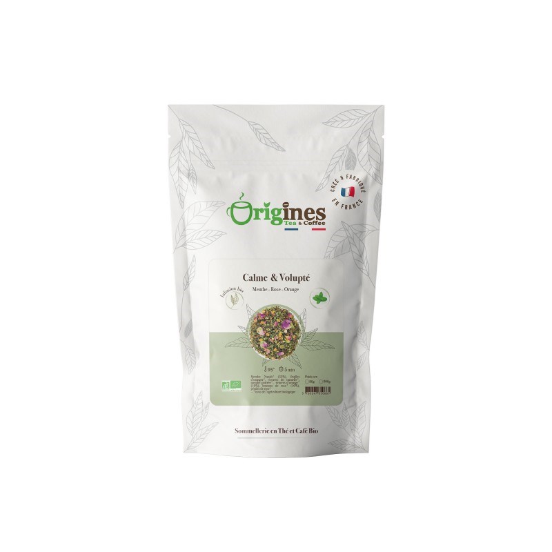 Calme et volupté infusion bio - sachet 80g