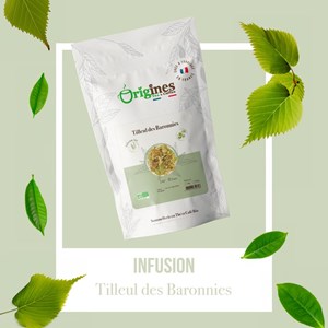 Tilleul des baronnies - infusion bio plante naturelle - sachet 20g