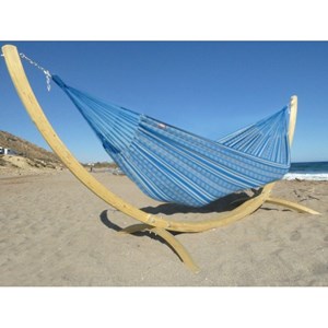 Hamac sur pied maya xl poligono turquois