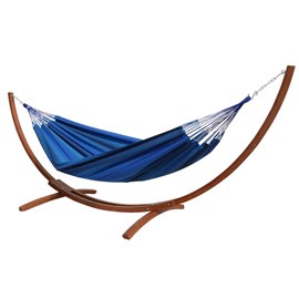 Hamac sur pied latino xxl azur