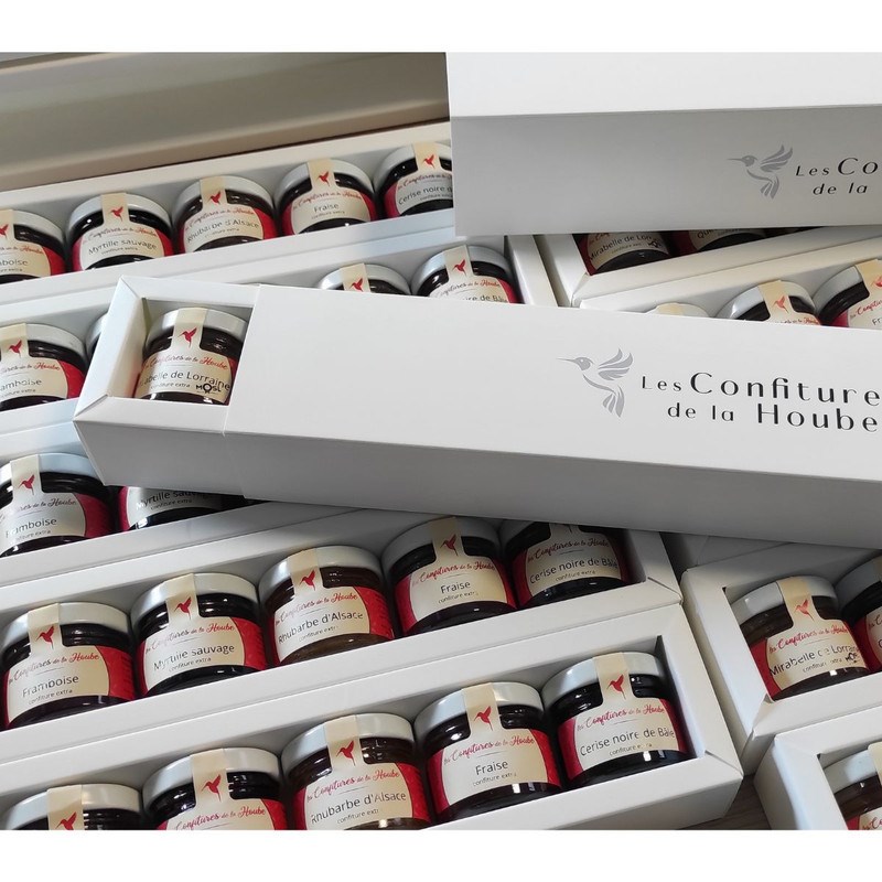 Coffret 7 confitures saveurs du terroir