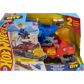 Hot wheels-transporteur 2 en 1 dragons