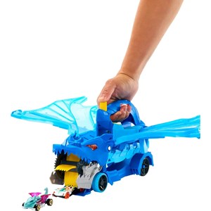 Hot wheels-transporteur 2 en 1 dragons