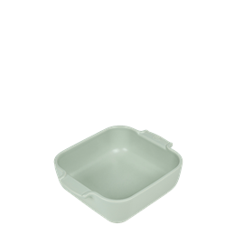 Appolia plat four céramique carré vert