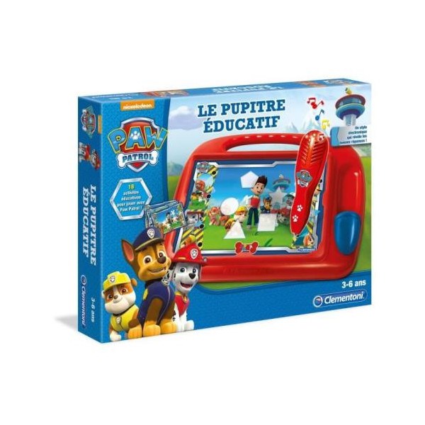 Le pupitre éducatif paw patrol clementon