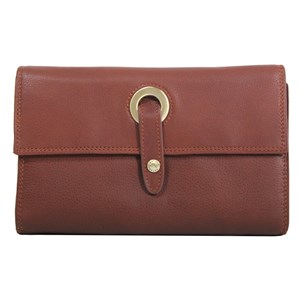 Compagnon tout-en-un katana cuir sauvage Camel