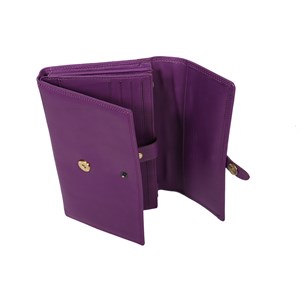 Compagnon tout-en-un katana cuir sauvage Violet