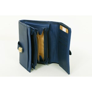 Porte-feuille femme katana cuir sauvage k753105 Gris