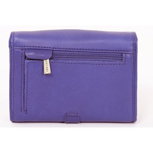 Porte-feuille femme katana cuir sauvage k753105 Violet