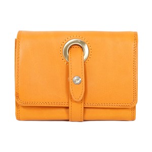 Porte-feuille femme katana cuir sauvage k753105 Camel