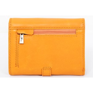 Porte-feuille femme katana cuir sauvage k753105 Camel