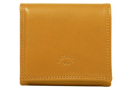 Porte-monnaie katana cuir sauvage k753047 Camel